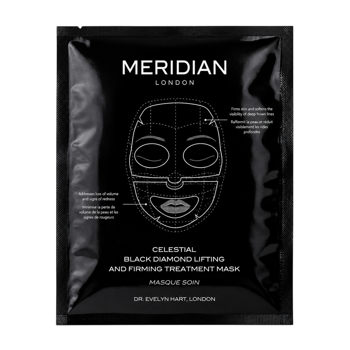 Meridian Celestial Black Diamond Lifting and Firming Treatment Mask