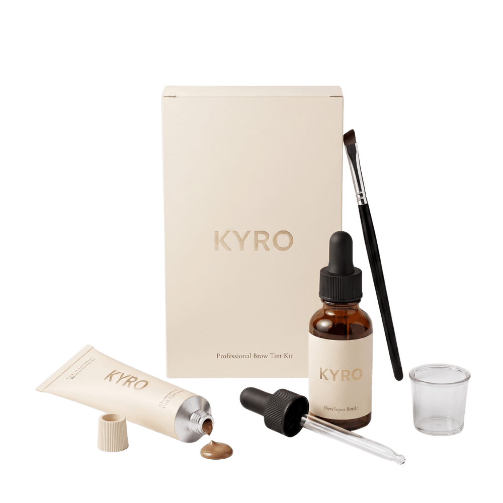 Kit professionnel de teinture pour sourcils KYRO