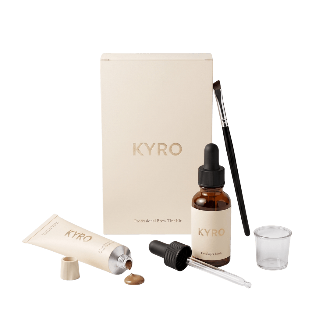 Kit professionnel de teinture pour sourcils KYRO