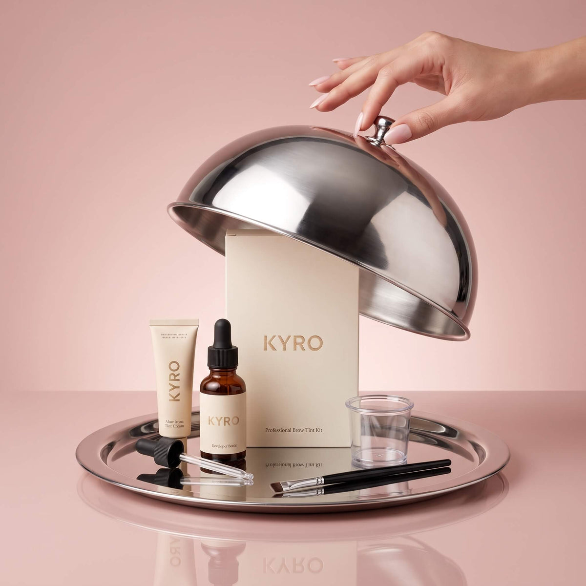 Kit professionnel de teinture pour sourcils KYRO