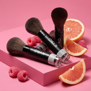 Pinceau poudre et blush rétractable KYRO