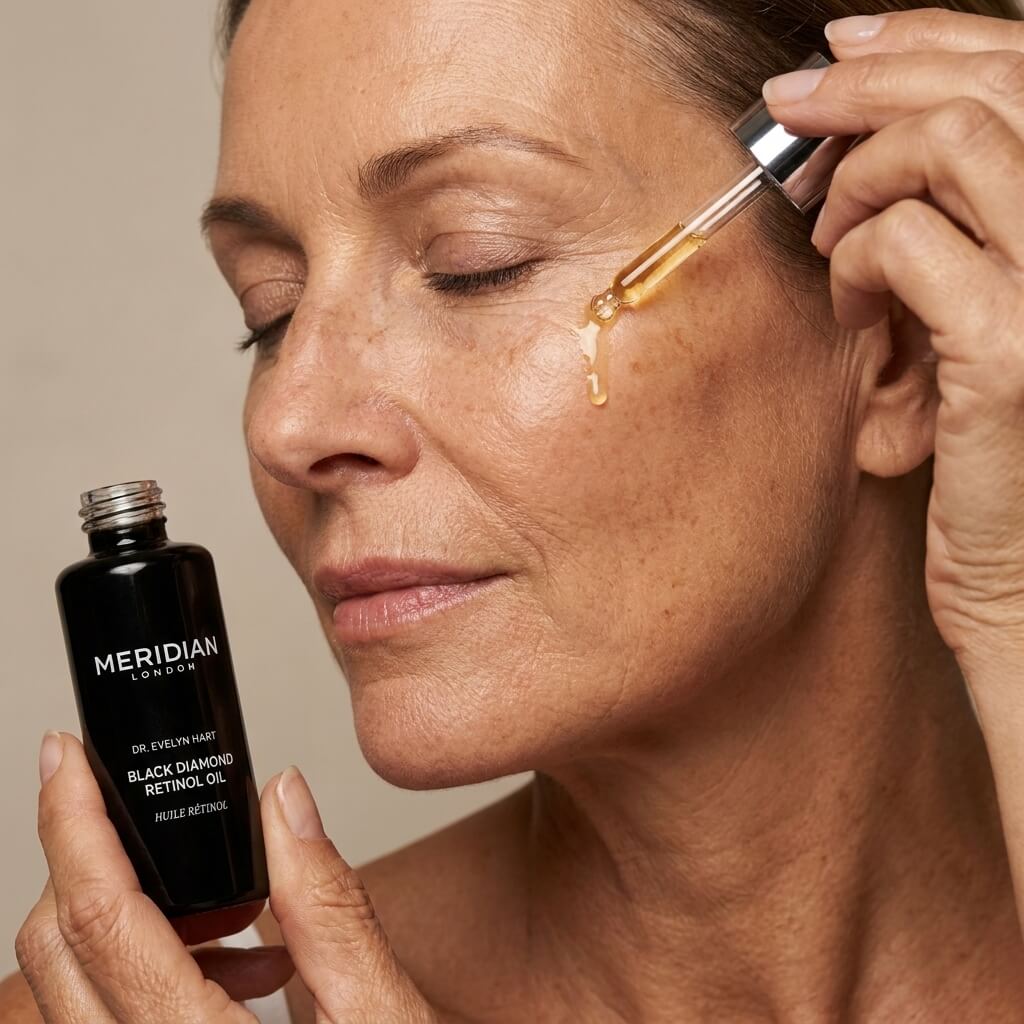Meridian Schwarzes Diamant Retinol-Öl