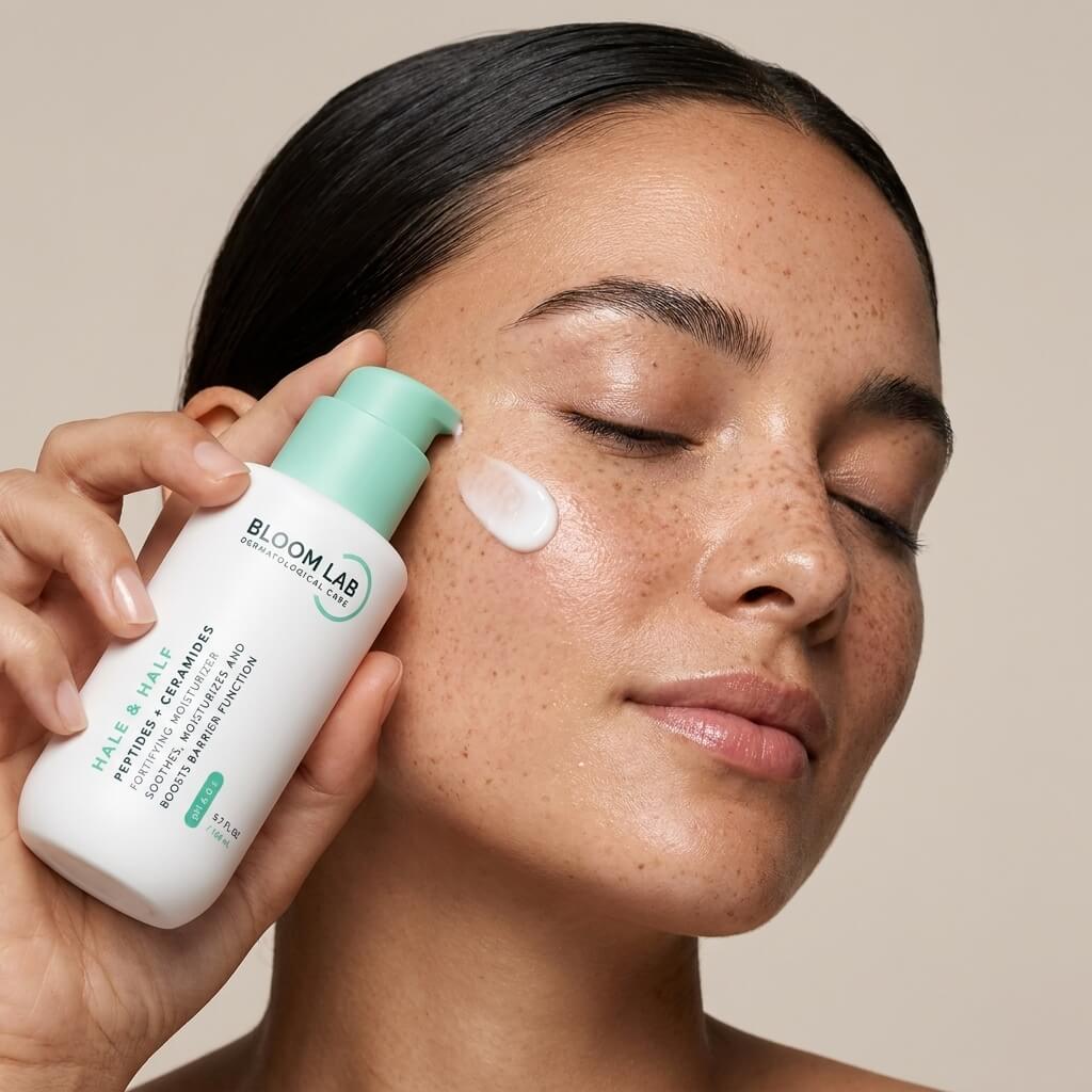 Bloom Lab Half & Half Peptides + Ceramides Fortifying Moisturizer